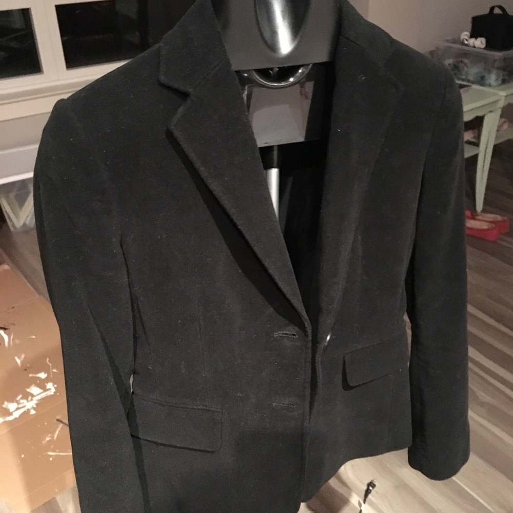 Black Velvet Banana Republic Blazer